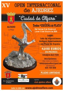 XV Open Internacional Ciudad de Alfaro. @ Sala de Exposiciones del Antiguo Ayuntamiento