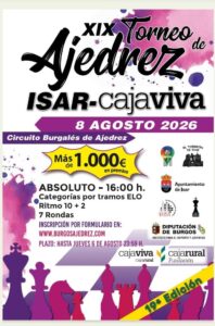 XVIII TORNEO DE AJEDREZ ISAR @ Plaza de las Escuelas
